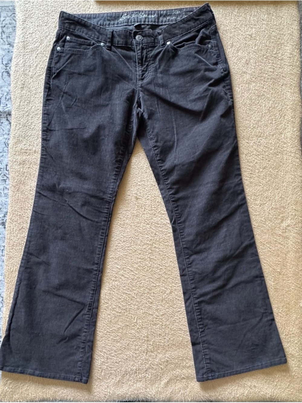 Eddie Bauer Black Boot Cut Pants